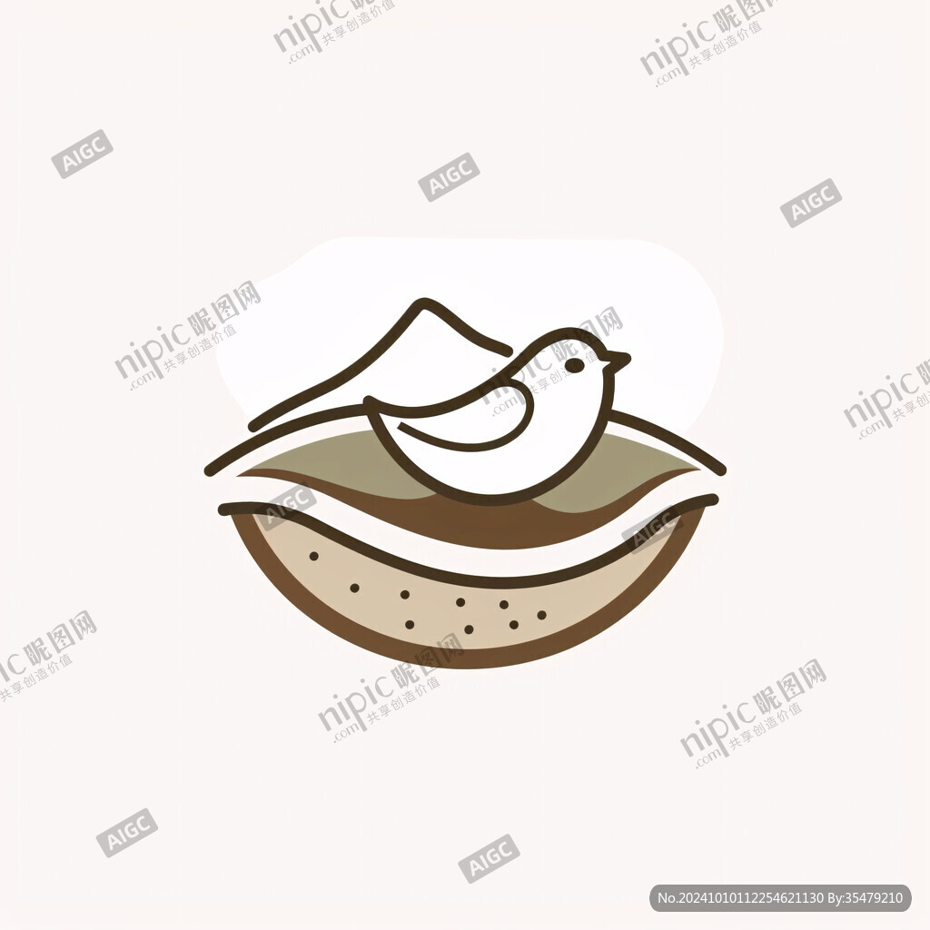 鸟食logo