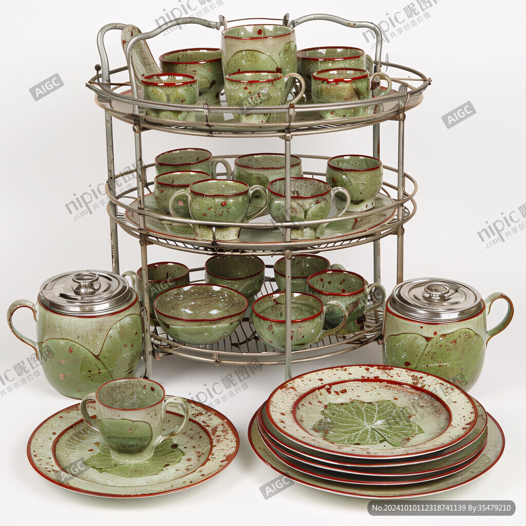 茶餐具点心架