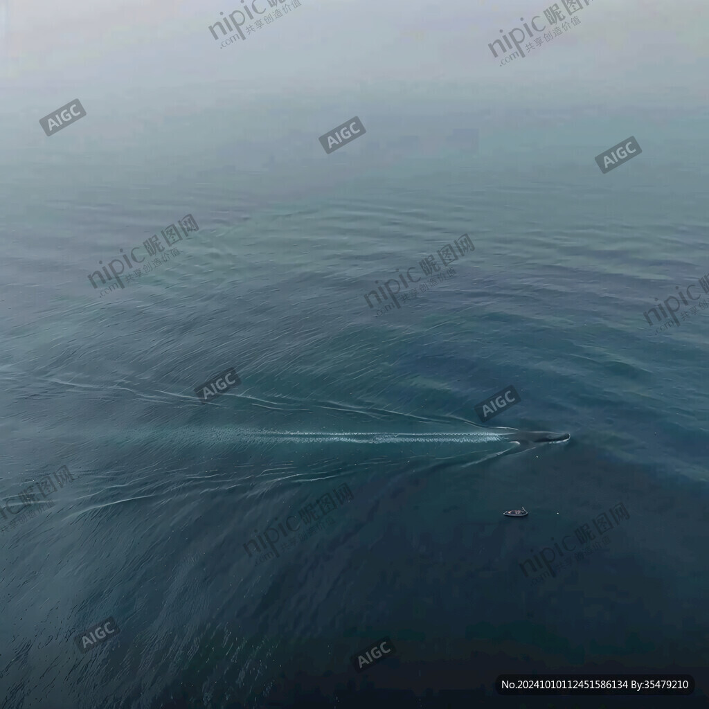 海面快艇尾线