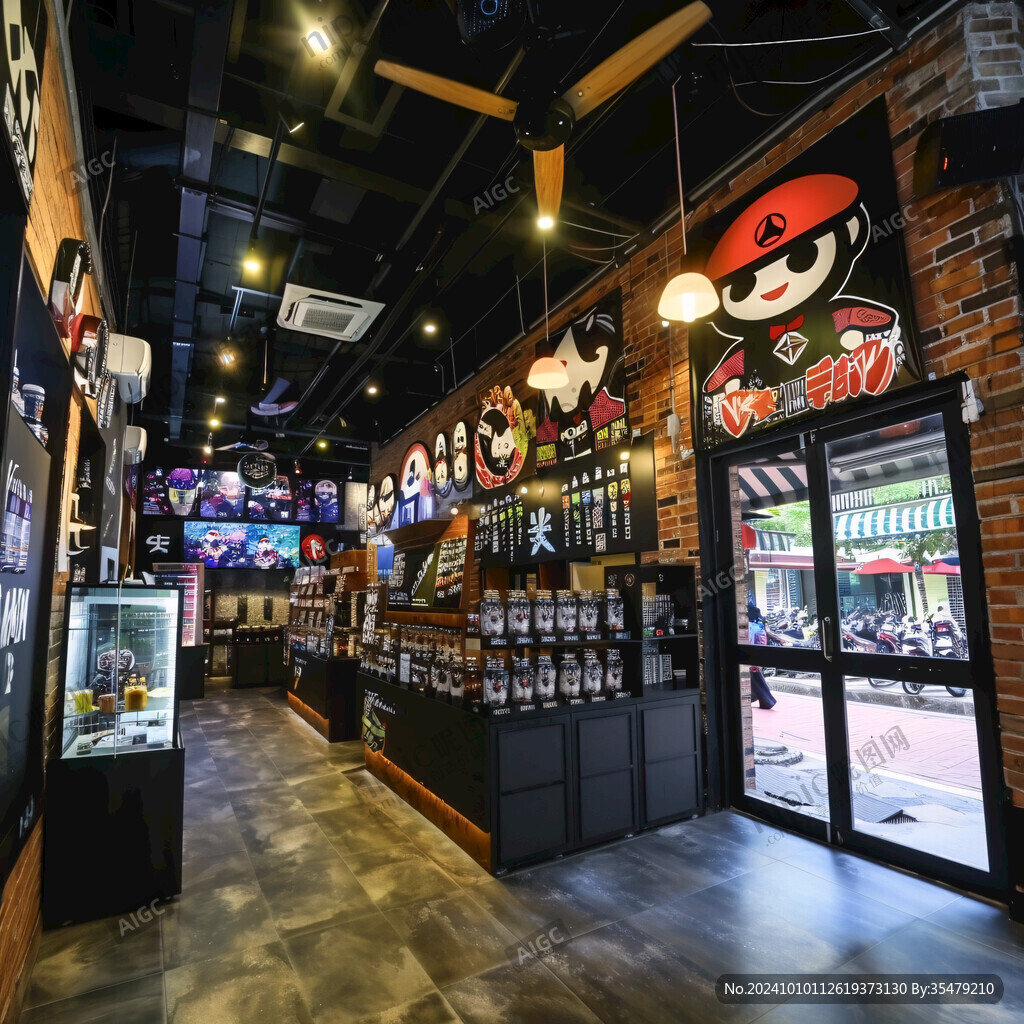 韩式泡面店环境