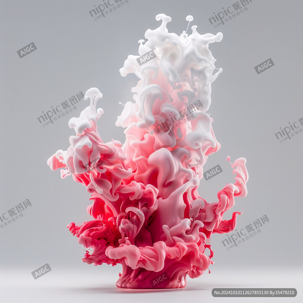 3d膨胀风元素