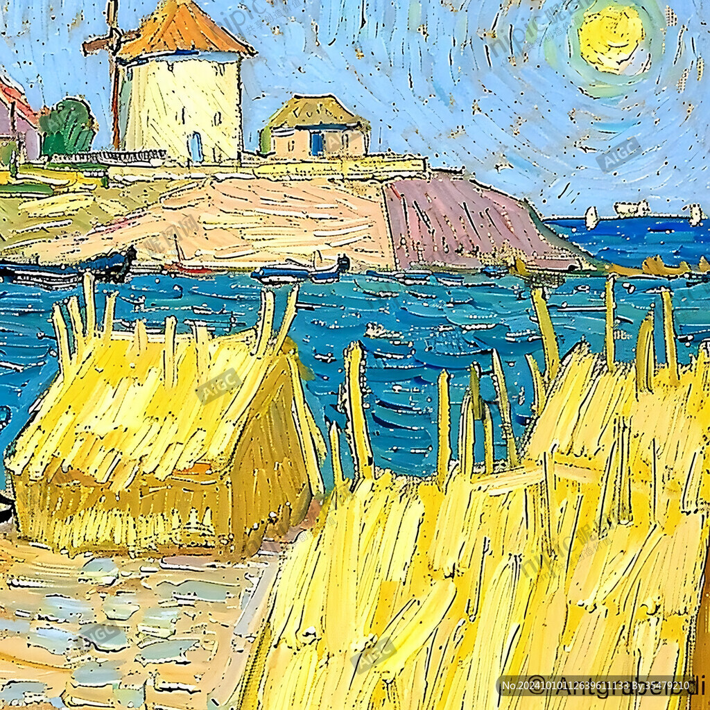 梵高风景画