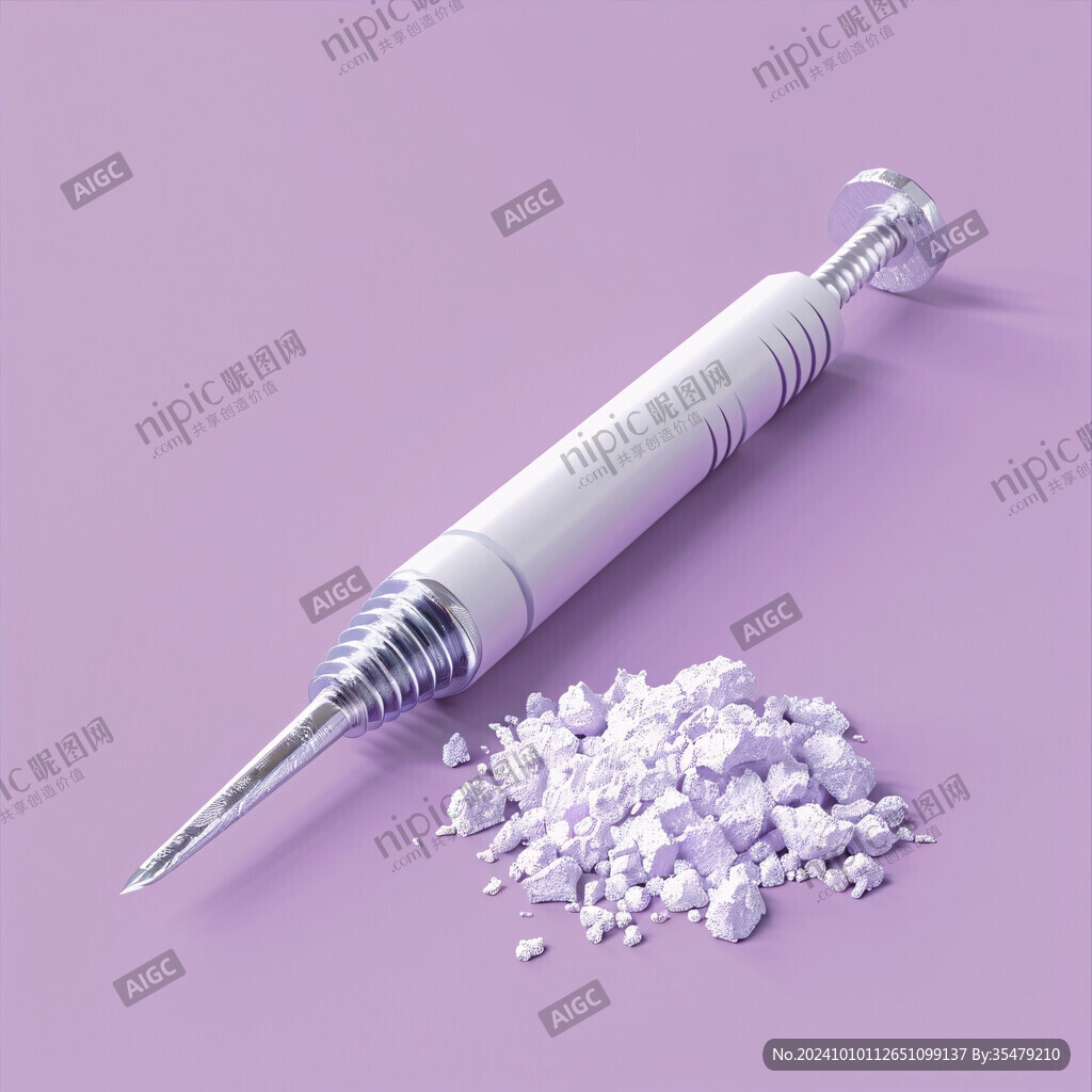 注射器插画