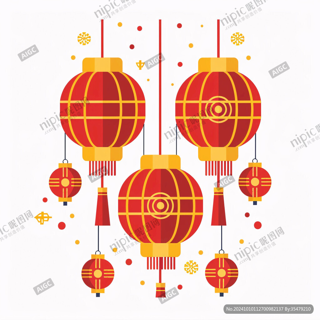 灯笼图案素材
