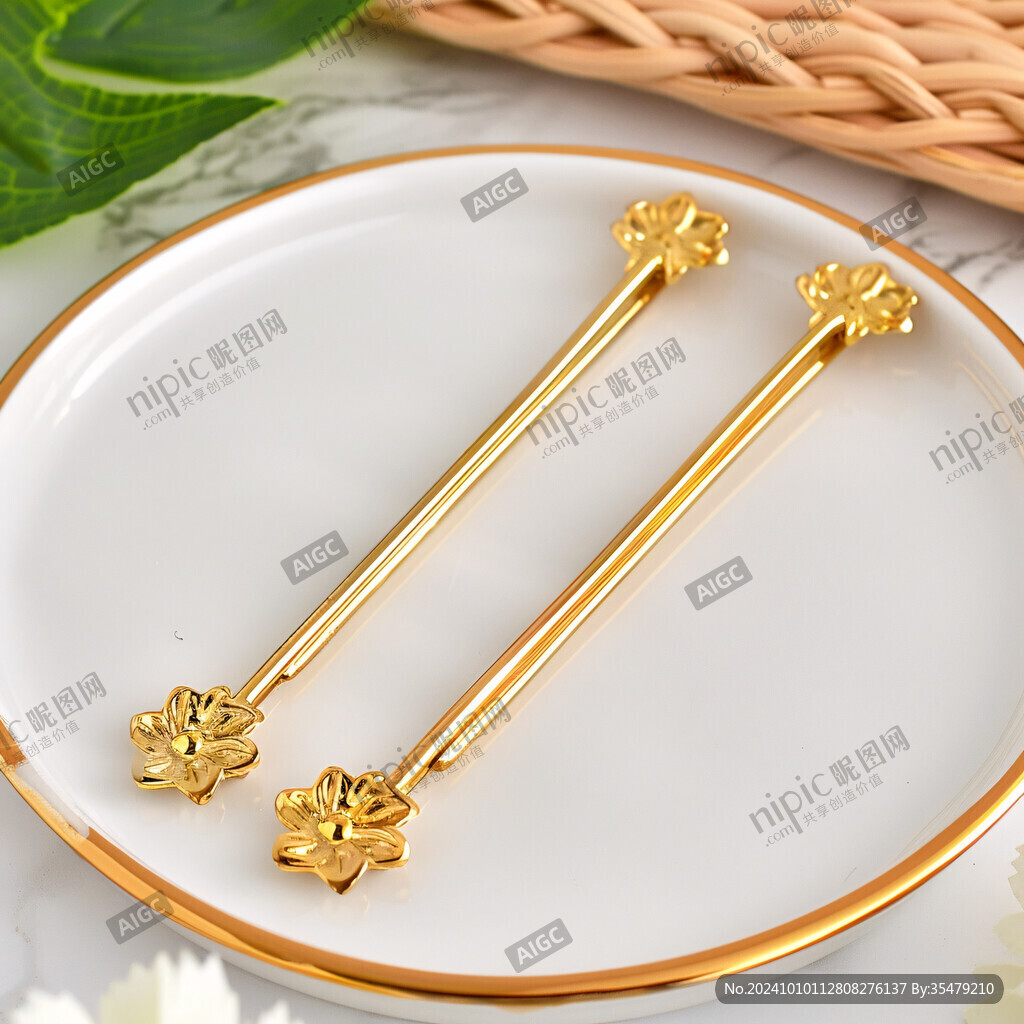 金发簪首饰