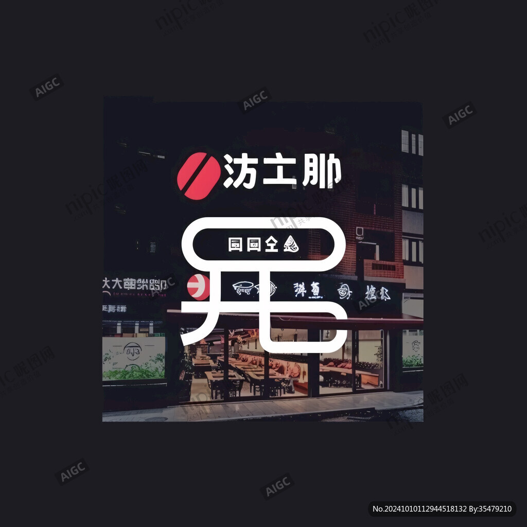 轻食店灯箱