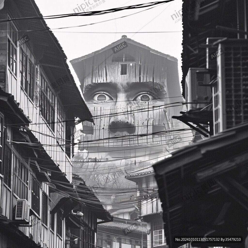 人物大场景插画