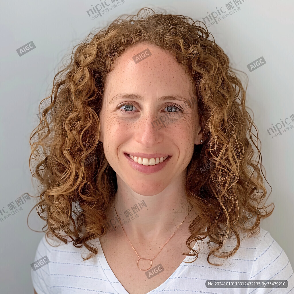 棕黄色头发反光