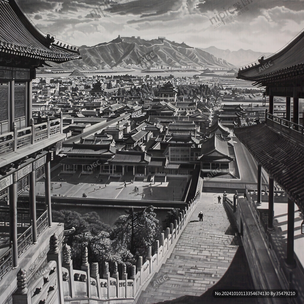 古城复原图