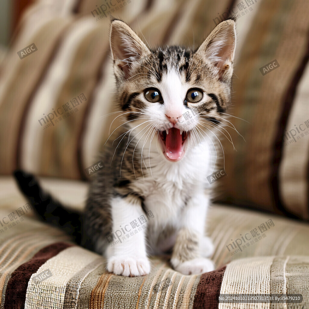 会笑的小猫