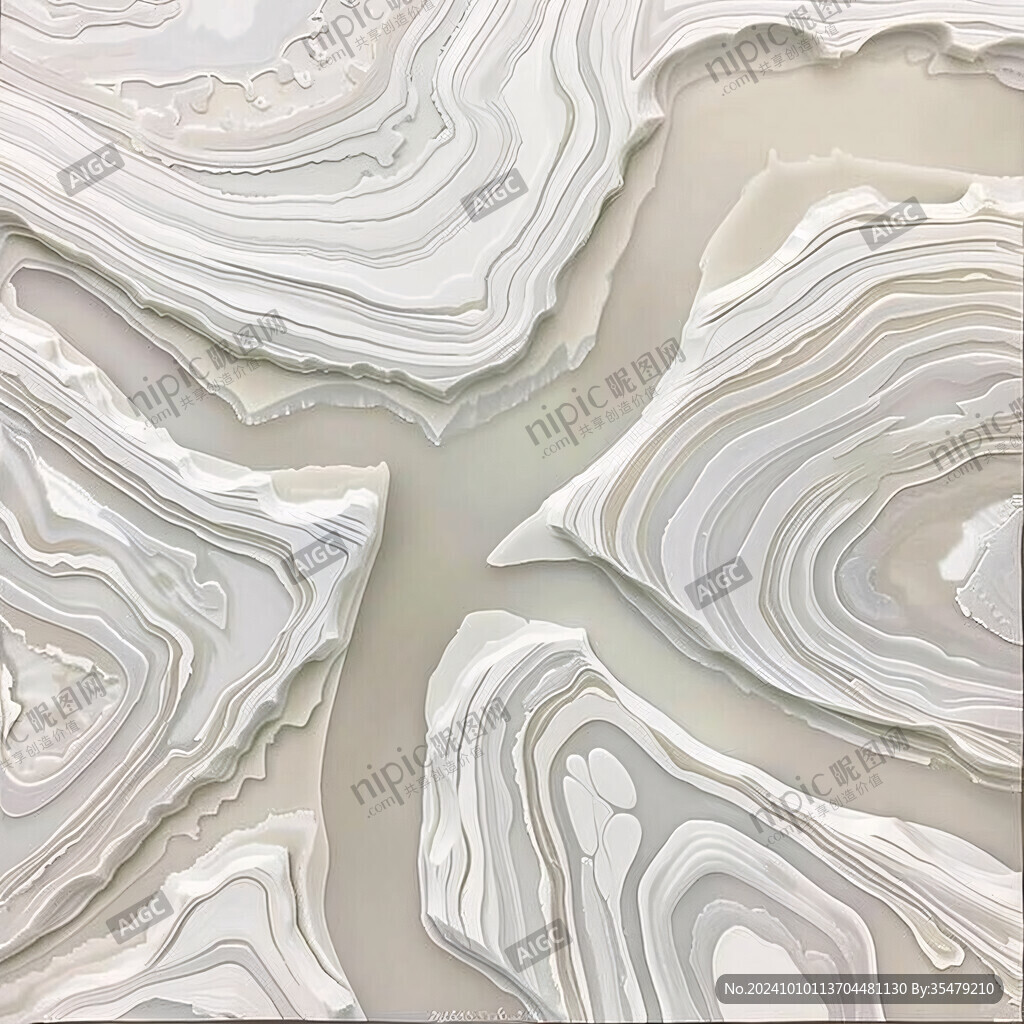 3d抽象连续凹凸肌理