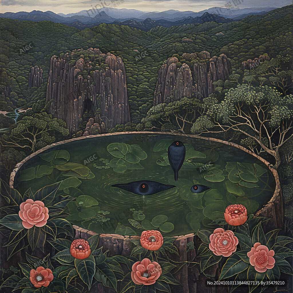 超现实主义意境画