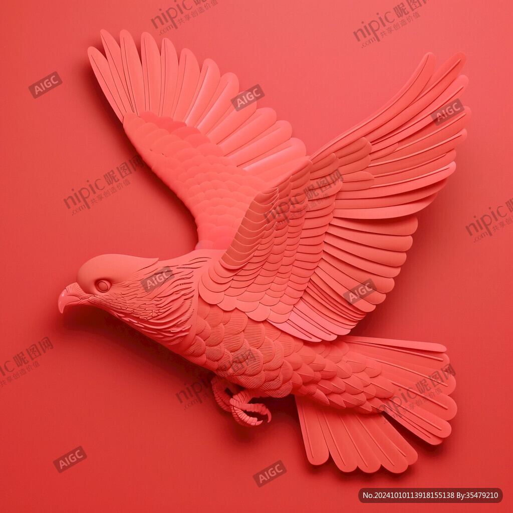 春天小鸟剪纸