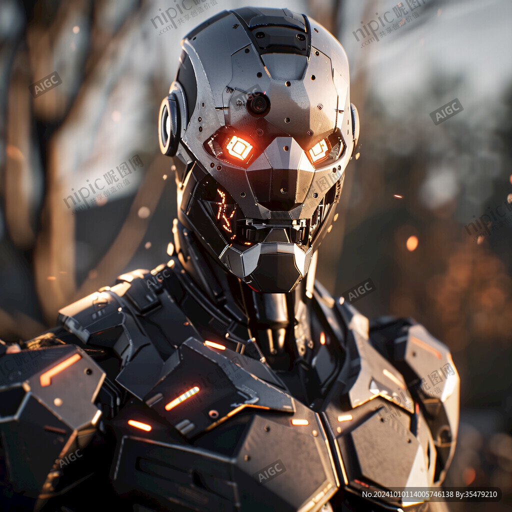 后现代机械科幻未来派