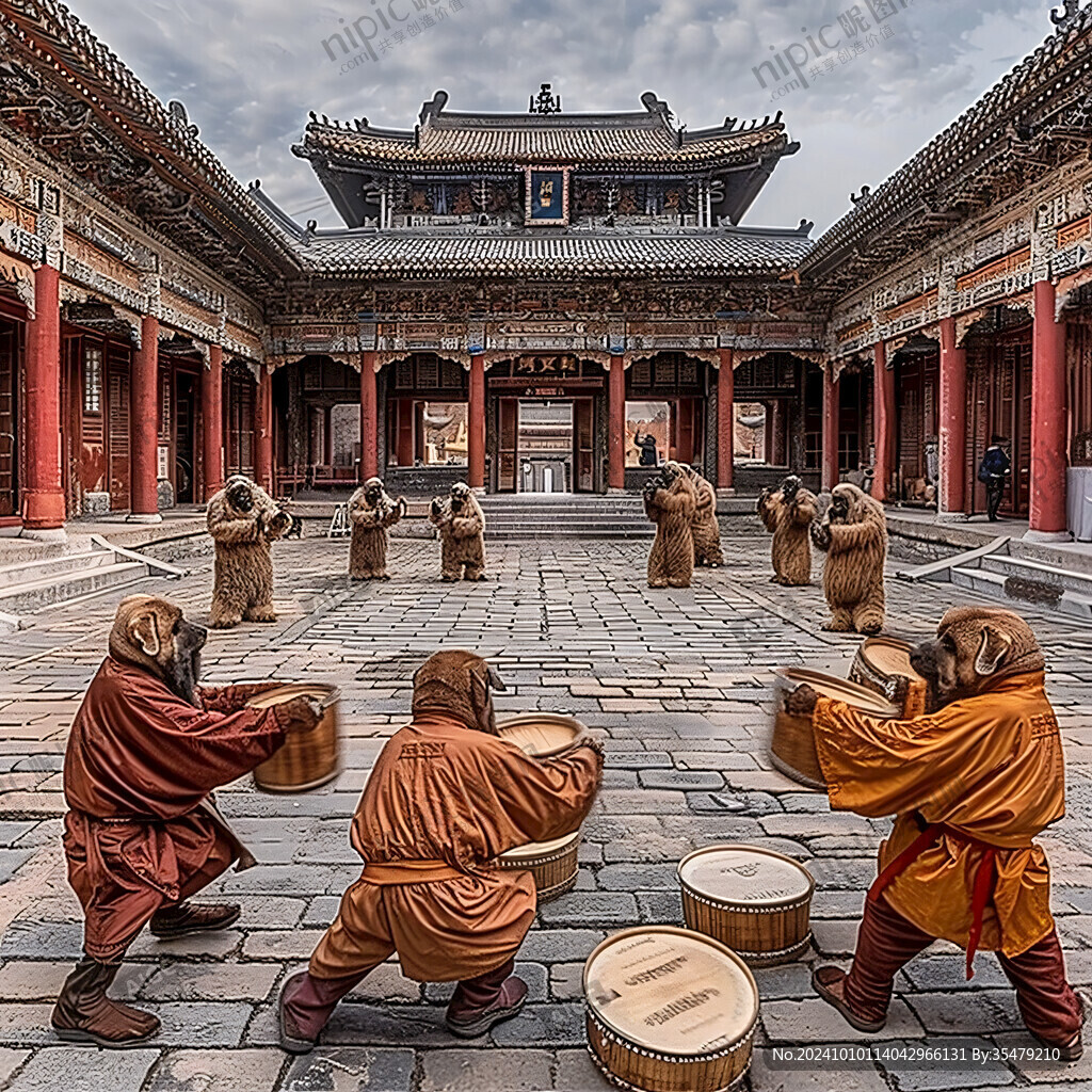 古代武校教学场景