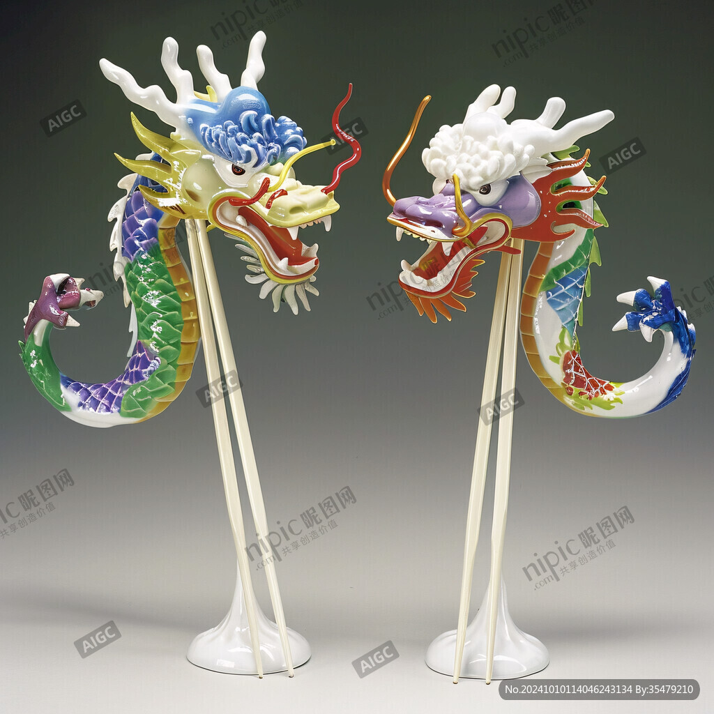 高清双龙图片
