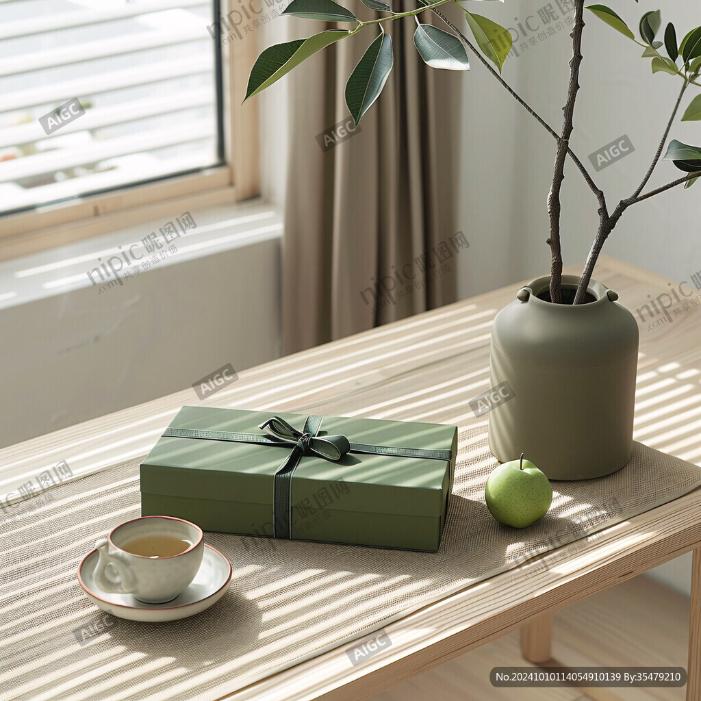绿色杯子茶器