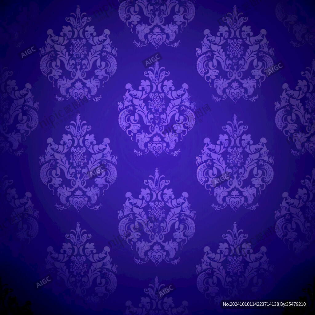 奢华紫色纹理背景墙纸