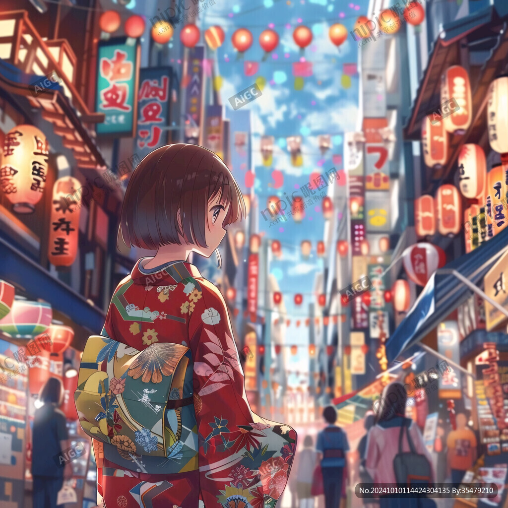 日系风插画