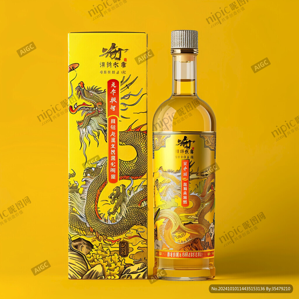 端午龙酒包装