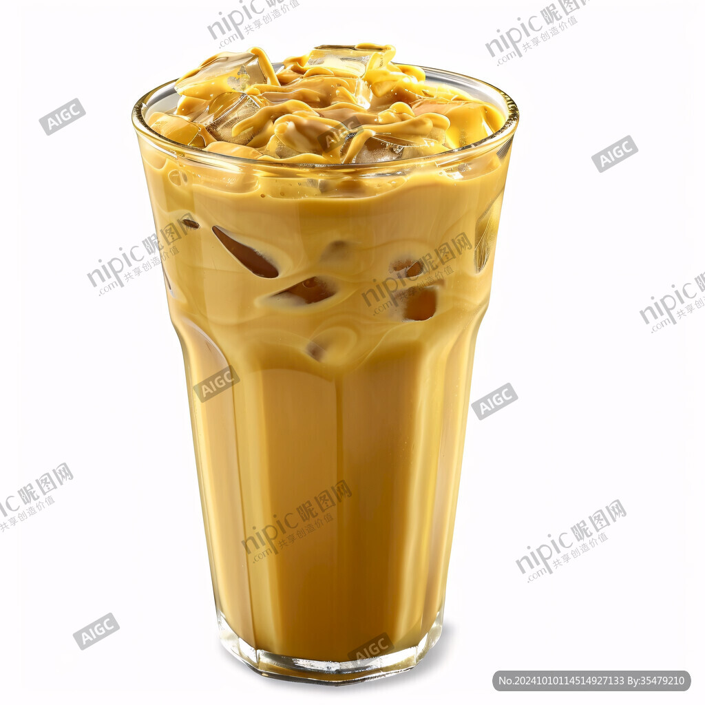 奶茶白底图