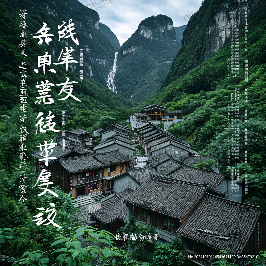 龚滩建筑龚滩古镇宣传