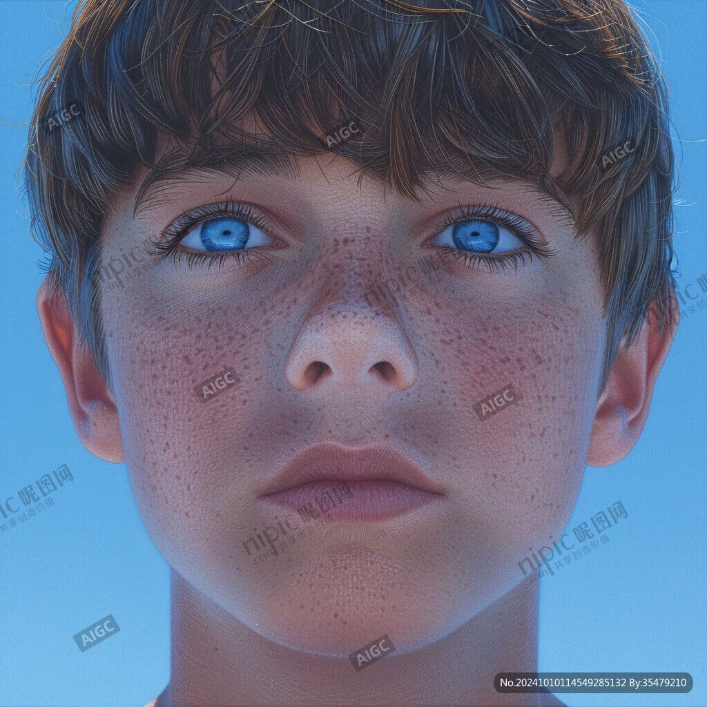 3d效果男孩