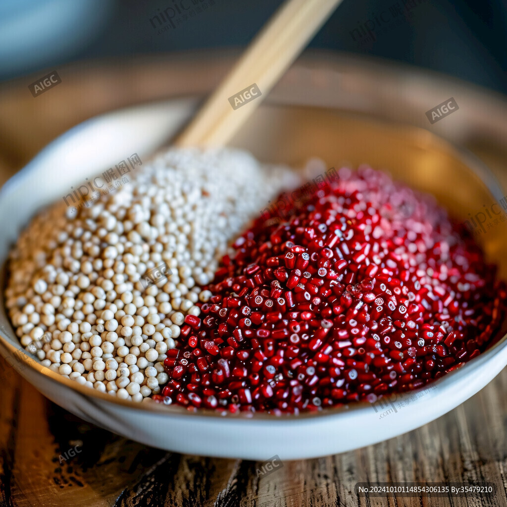 薏米赤小豆素材