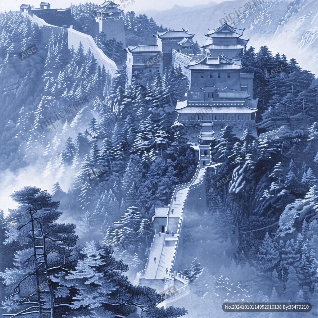 武当山装饰画