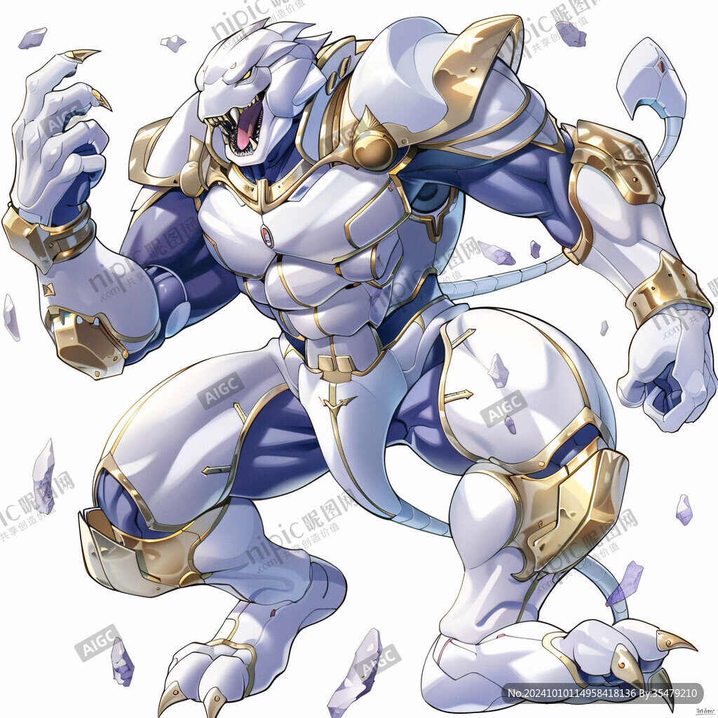 完齿兽插画
