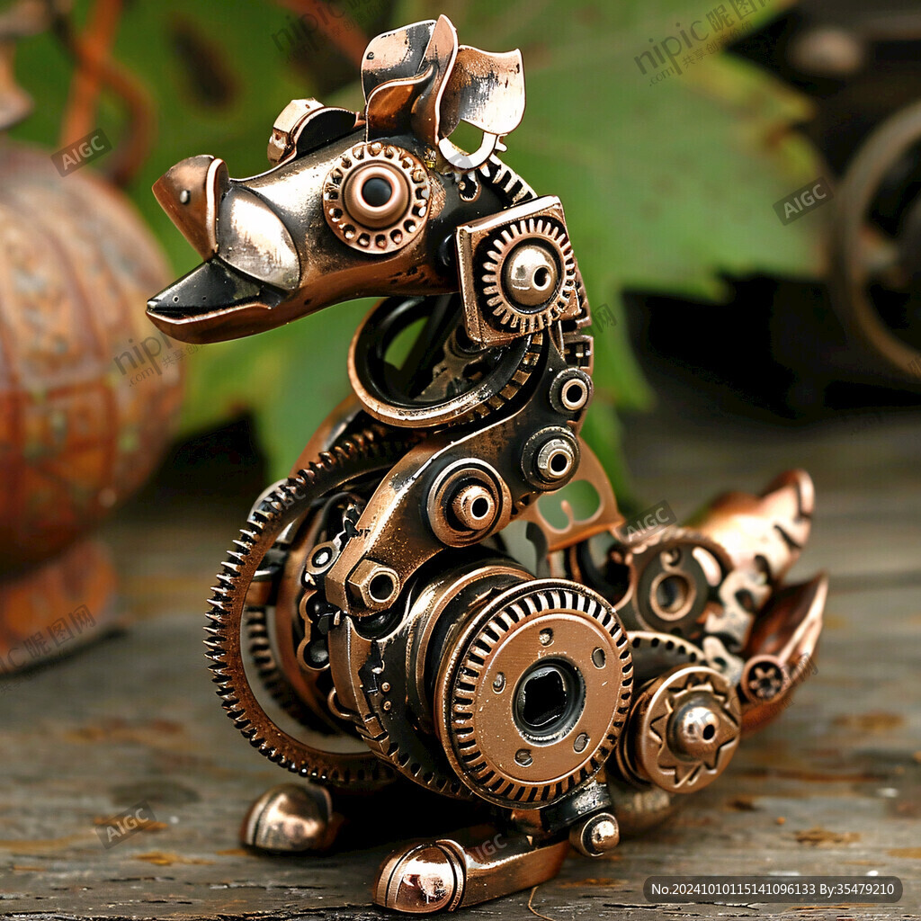 后现代机械科幻装饰品