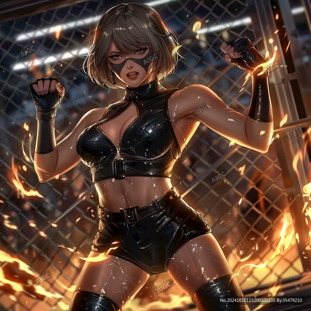 日韩厚涂插画