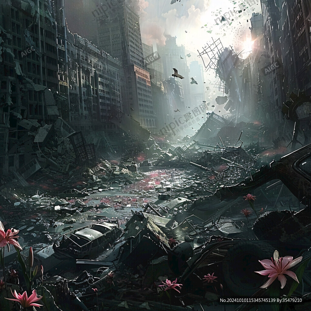 世界末日混乱场景