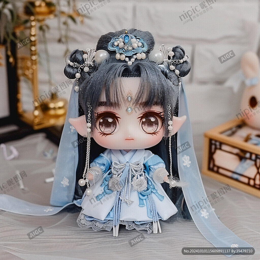 汉服卡通娃娃