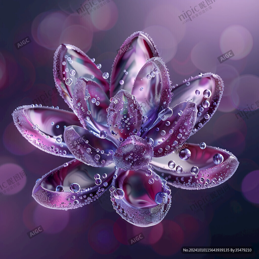 梦幻钻石花