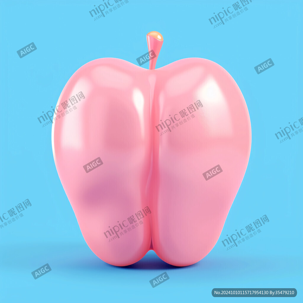 粉色心型汽球