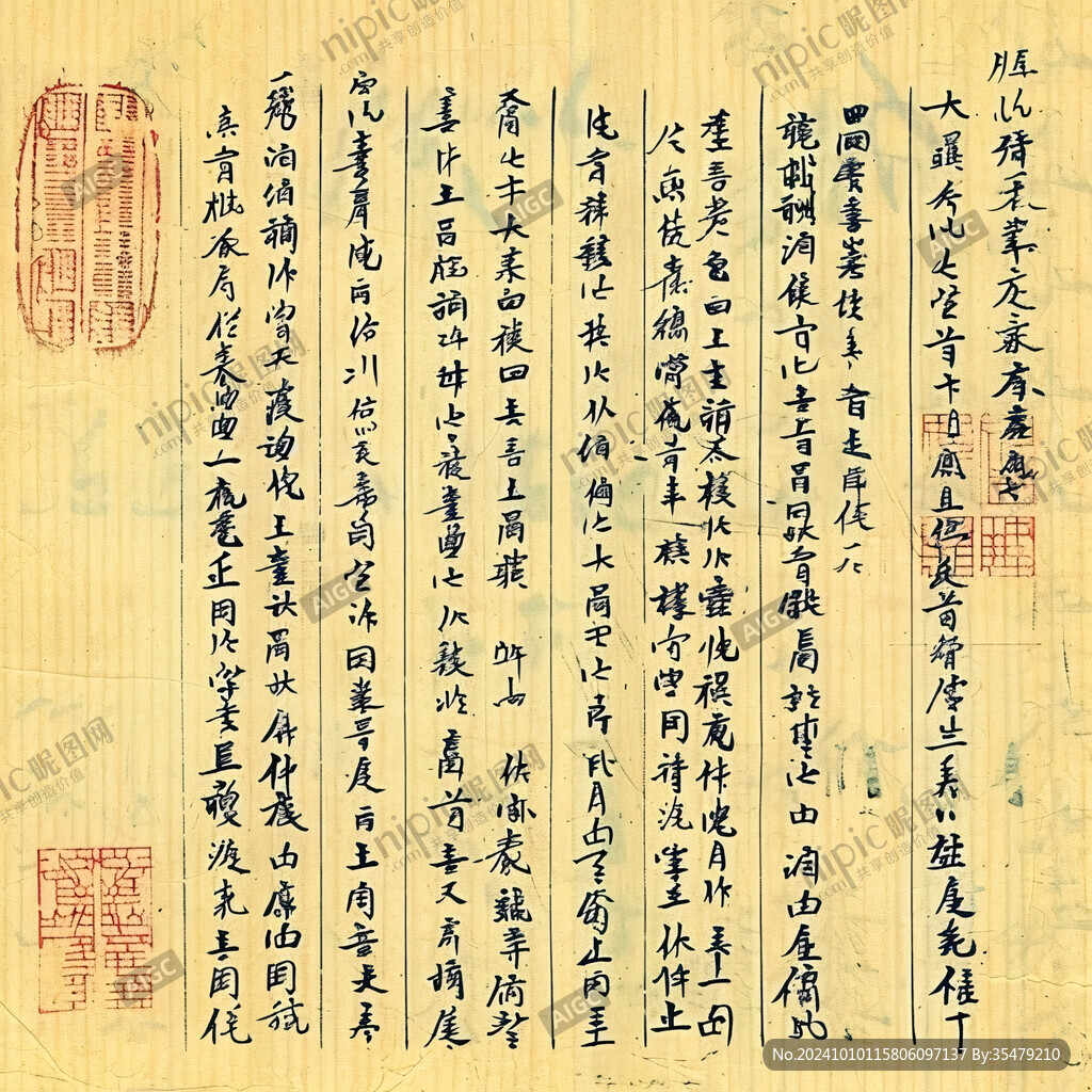 丰子恺手迹信函手札