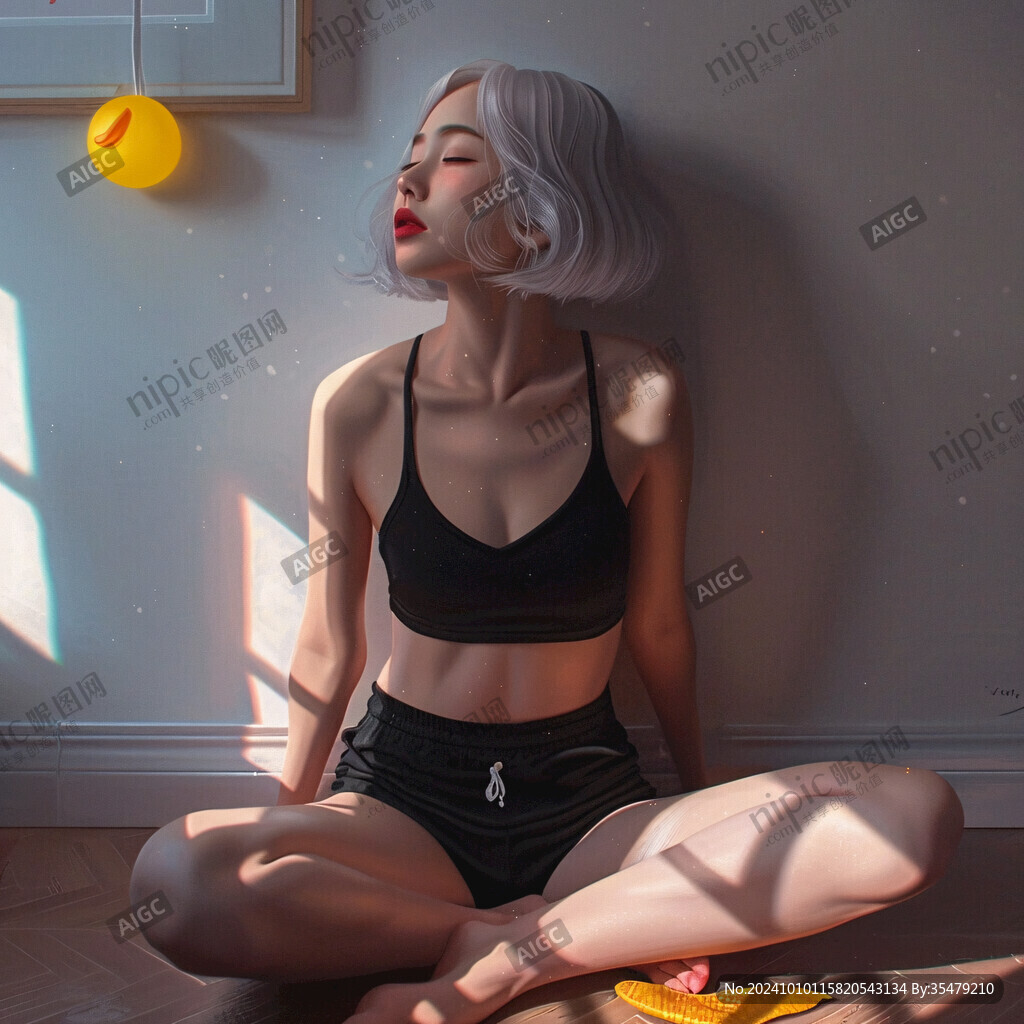写实人物插画