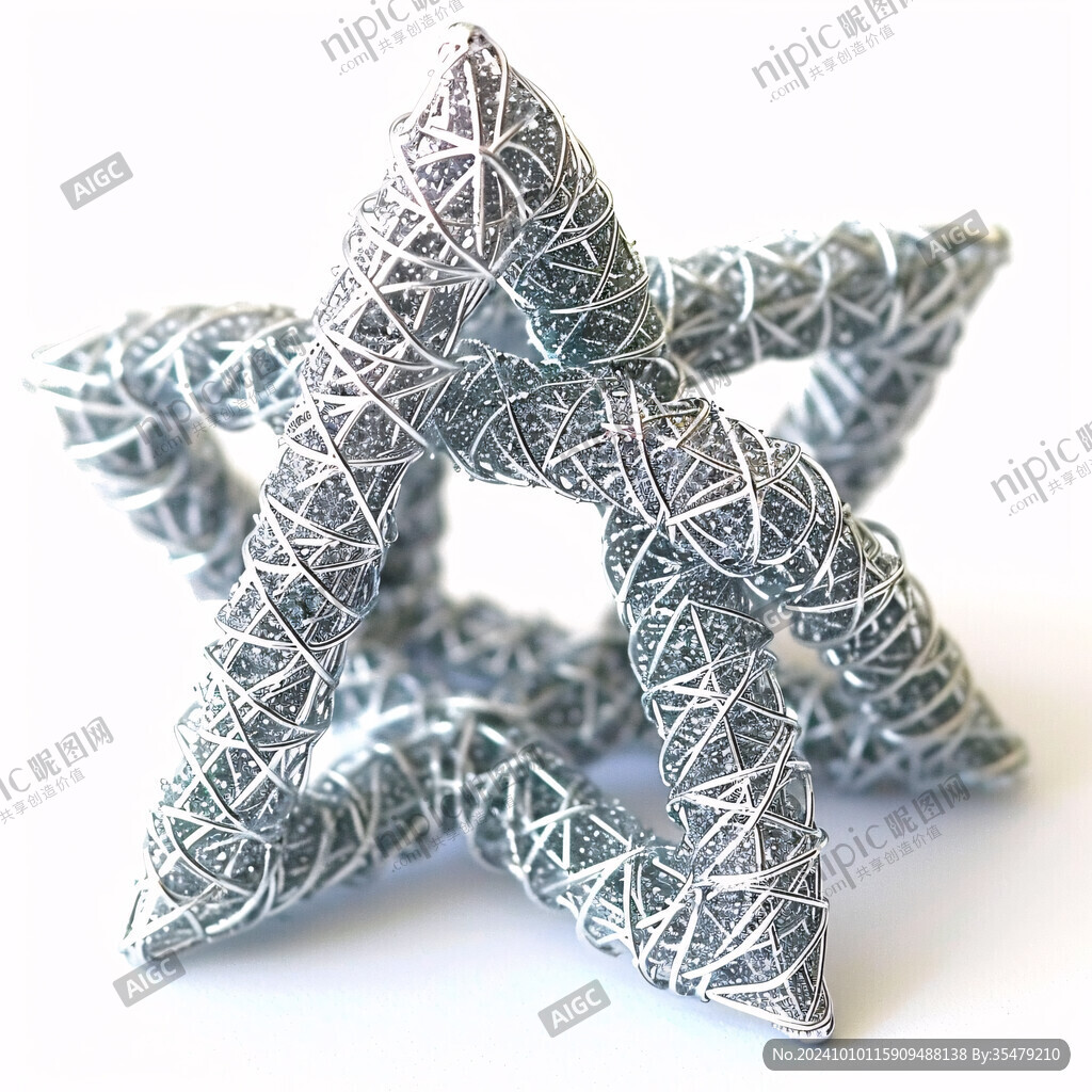 3d立体星形