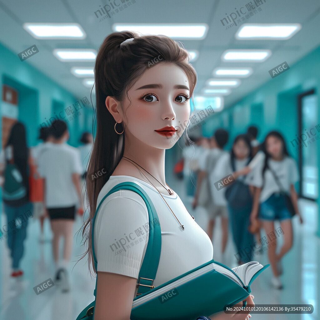 写实人物插画