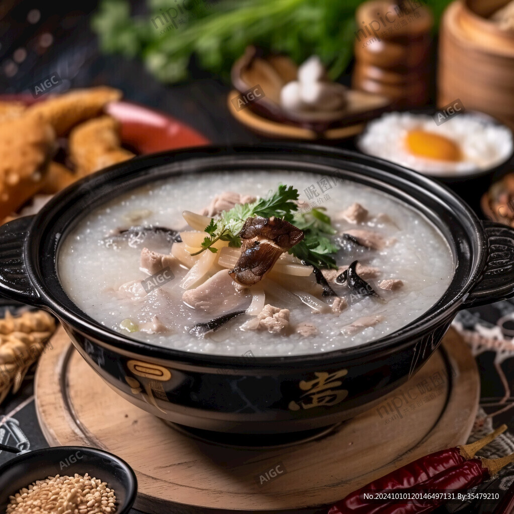 皮蛋瘦肉粥主图