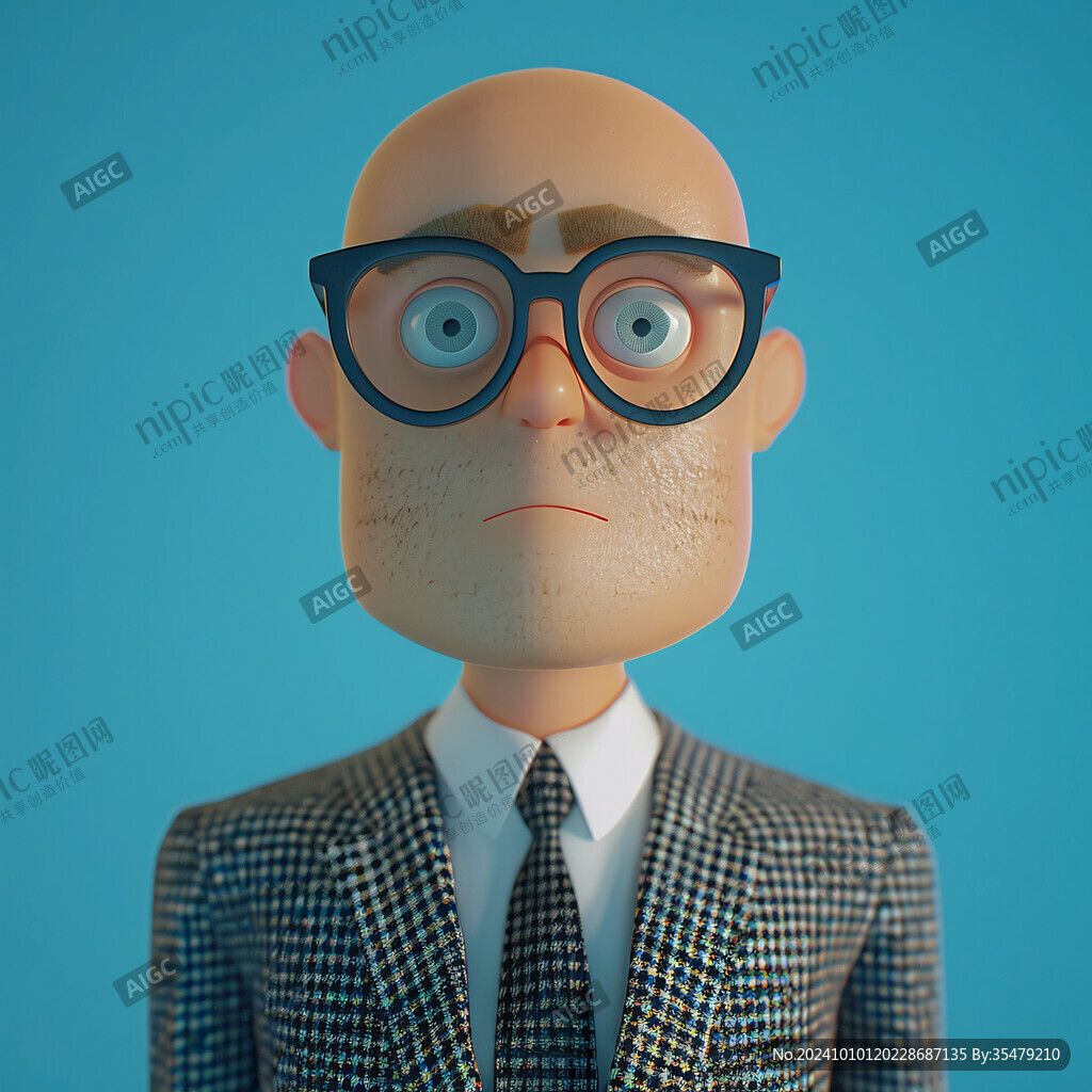 情绪拟人3d元素