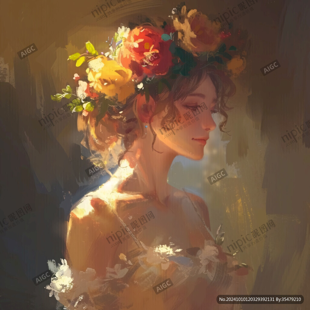 厚涂少女