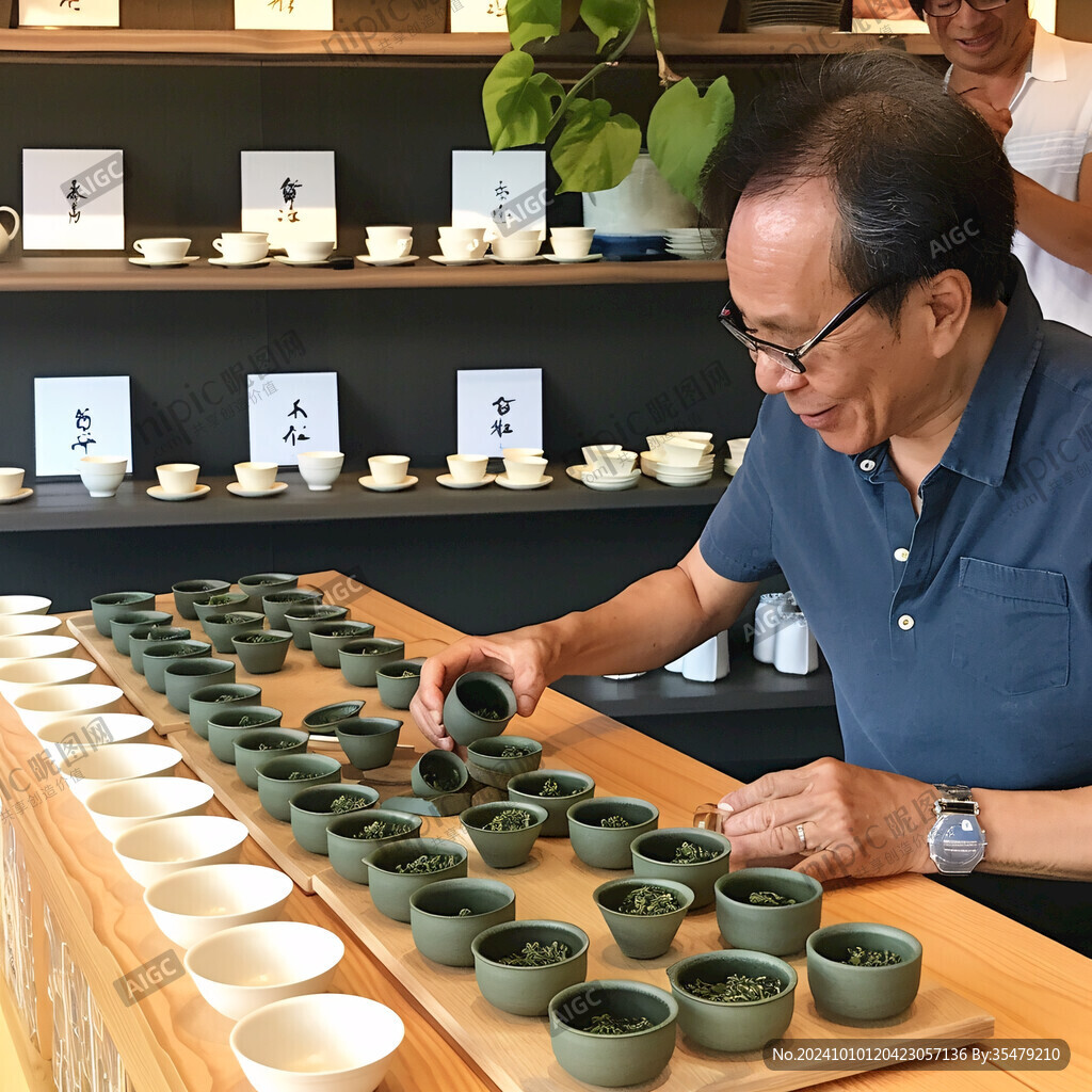 品茗杯展示