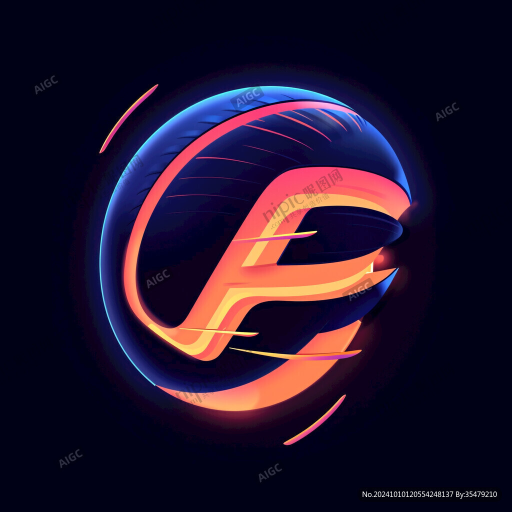 动感f字母
