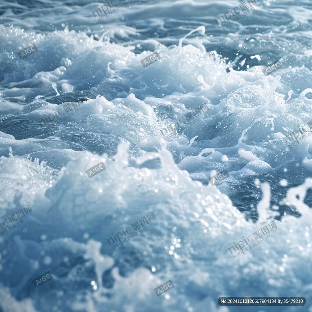 水波海涛好浪波浪江水