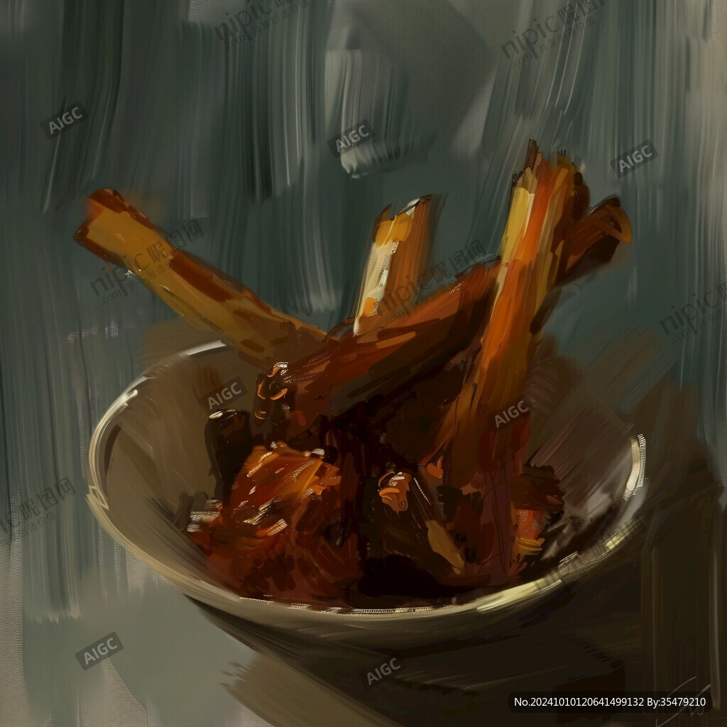 腐竹包装插画
