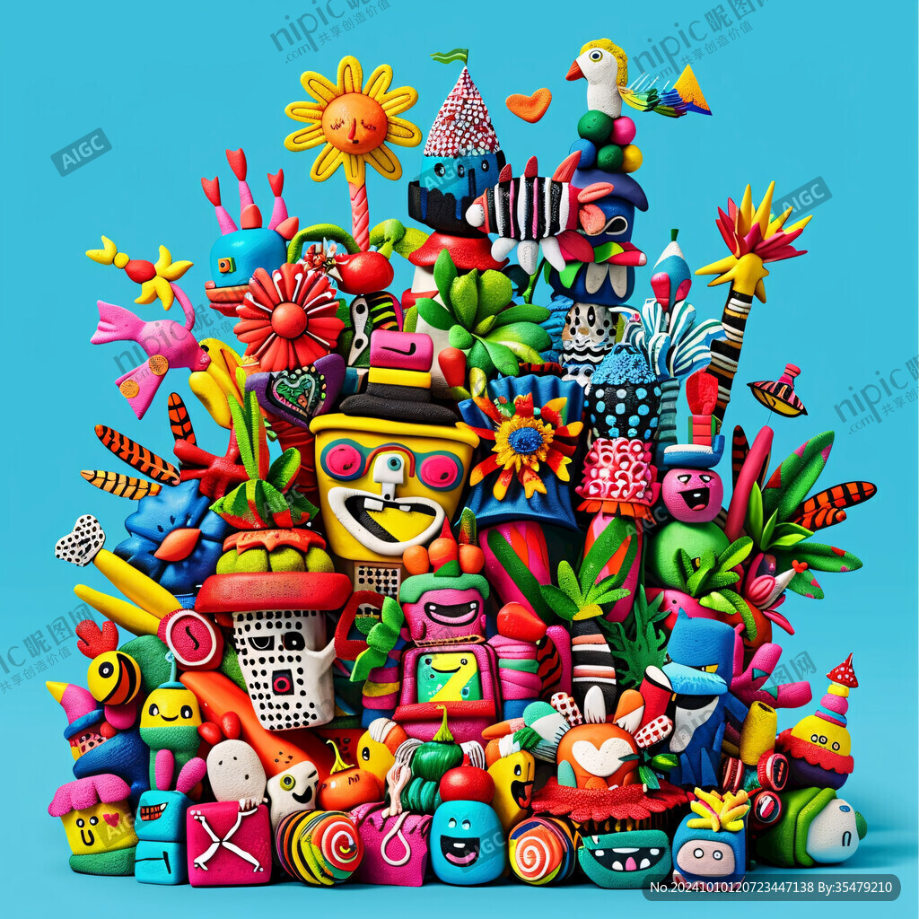 3d立体插画风格