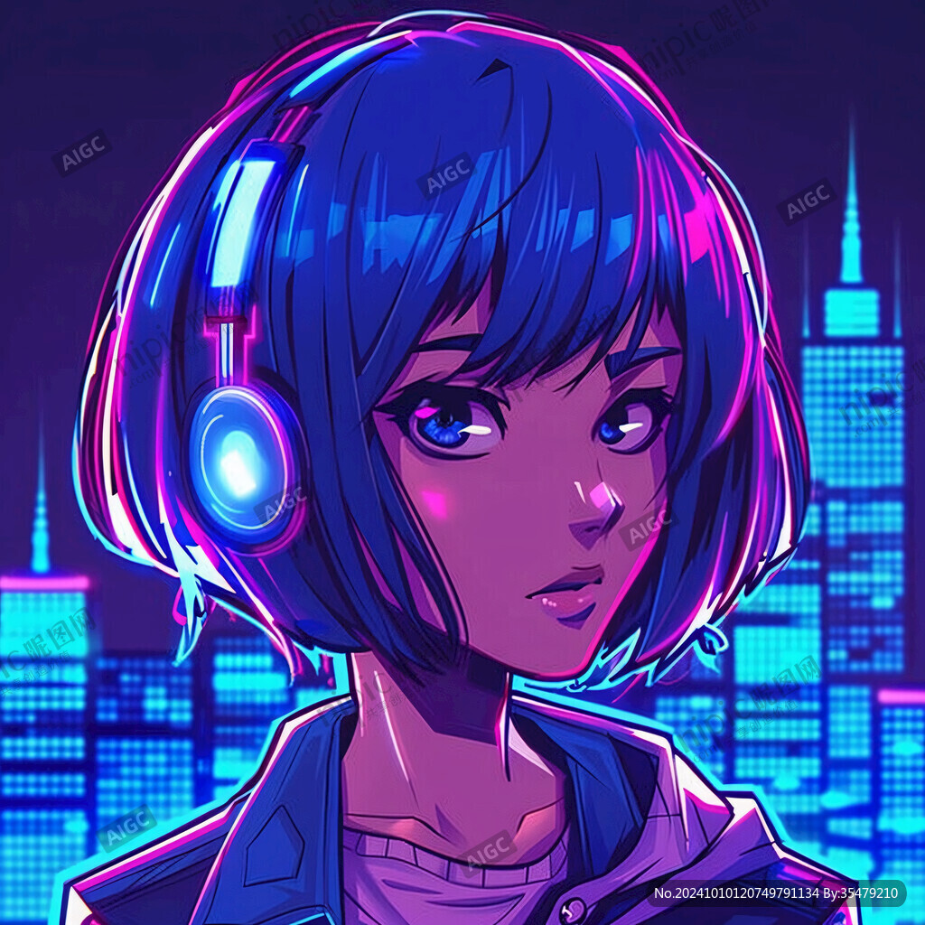 赛博朋克潮流人物