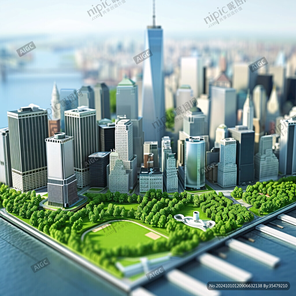 纽约城市模型